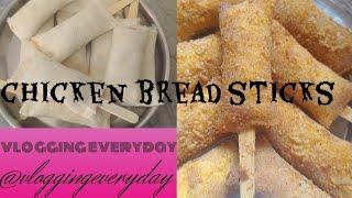 chicken bread sticks recipe |#vloggingeveryday All type video
