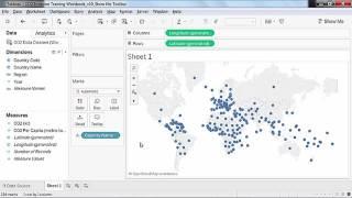 9  Tableau Public Training   Creating Your First Chart