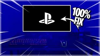 How to fix stuck at black screen after PlayStation logo problem. (Read Description for help!)