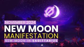 Sagittarius New Moon Magic: New Moon Manifestation, November 2024 New Moon Energy