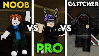 NOOB vs PRO vs GLITCHER in PIGGY! *FUNNY* (Roblox)