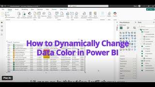 How to Dynamically Change Font in Power BI | Conditional Formatting Made Easy 