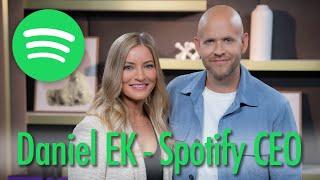 Daniel Ek Spotify CEO on their new redesign and video on Spotify!