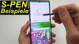 Samsung Galaxy S24 Ultra S-PEN Beispiele gezeigt | SeppelPower