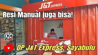 RESI MANUAL, Bisa langsung cetak & kirim ke DP J&T Express