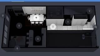 HomeAssistant Dashboard Floorplan