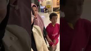 Anak aku vs Tante vs anak Tante jemput aku dibandara Surabaya Sabtu,5/8/23 cuti ke3 dr Taiwan