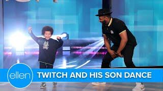 tWitch Dances with Son Maddox for Father's Day!