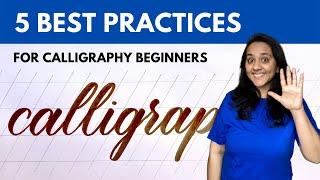 5 Things to Keep in Mind while Learning Calligraphy as a Beginner