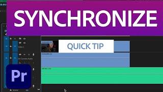 Quick Tips for Premiere Pro - How to Sync Audio with Video with Premiere Gal | Adobe Creative Cloud