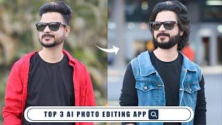 Top 3 AI Photo Editing App for  Android - Best Photo editing app - SR Editing Zone