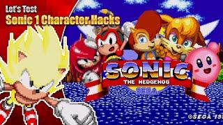 Sonic 1 Character Hacks - Aber funktioniert es auf echter Hardware? ft viele YouTubers!