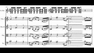 Lukáš Sommer - Third Letter To Father for Guitar and String Quartet (2024) [Score-Video]