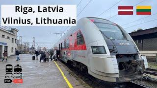 Riga, Latvia - Vilnius, Lithuania by train | Connect with the Heart of the Baltics