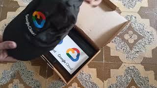 Google Cloud Learn to Earn Swag Unboxing