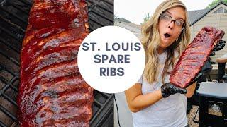 HOW TO SMOKE SPARE RIBS | St. Louis style Spare Ribs on the Pit Boss Navigator