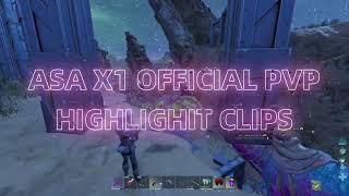 ARK ASA X1 OFFICIAL PVP CONSOLE ONLY [LAST WEEK PVP HIGHLIGHT CLIPS]