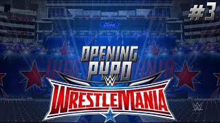 Wrestlemania 32 | Opening Pyro | #3