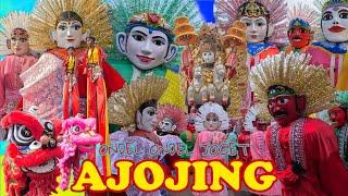 ONDEL-ONDEL JOGET AJOJING ALA ALA AJOJING  SISINGAAN, ENGGRANG, BARONGSAI DAN ONDEL ONDEL BETAWI