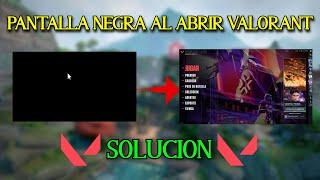 PANTALLA NEGRA AL ABRIR VALORANT *SOLUCION* AL ERROR|FACIL Y SENCILLO 2024