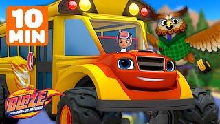 Blaze Transforms into a SCHOOL BUS, Special Mission Blaze & MORE!  | Blaze and the Monster Machines