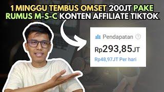 KONTEN TIKTOK AFFILIATE KERANJANG KUNING PAKE RUMUS MSC LANGSUNG BANJIR KOMISI?! GINI KONTENYA!