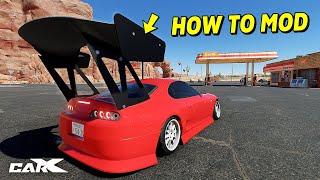 How to use Mods in CarX Drift Racing Online