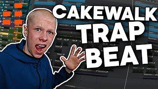 Making A Fire Cakewalk Trap Beat (Cakewalk by Bandlab)