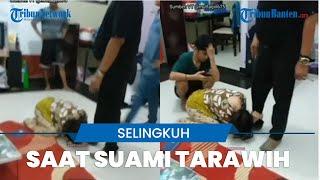 Viral Video Istri Diduga Terciduk Selingkuh dengan Pria Lain saat Suami Tarawih, Sujud & Minta Ampun