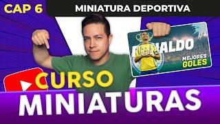  CURSO de MINIATURAS para YOUTUBE | CAPÍTULO 6 - Diseño de miniatura GRATIS para CANAL DE DEPORTES