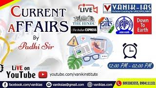 28th MARCH || DAILY CURRENT AFFAIRS IAS, OAS AND WBCS || VANIK-IAS YOUTUBE LIVE CA #vanikias