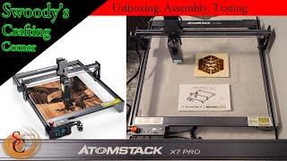 ATOMSTACK X7 Pro 50W Flagship Laser Engraver (Unboxing, Build Tutorial and Testing)