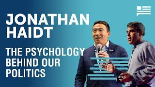 Jonathan Haidt: What makes someone a Republican or a Democrat? | Andrew Yang | Yang Speaks