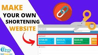 How To Create URL Shortener Website And Earn +1000$ [WEEKLY]