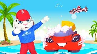 Caribbean Car Wash | Preschool Kids Song | Lil Beatz