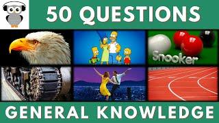 General Knowledge Quiz Trivia | 50 Questions | Do You Know | Pub Quiz #quiz #trivia