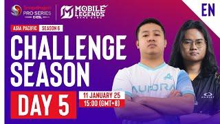  [EN] AP Mobile Legends: Bang Bang | Snapdragon Mobile Challenge Season | Season 6 | Day 5