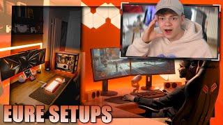 Ich REAGIERE auf EURE GAMING SETUPS (Part 8)