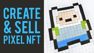 How To Make And Sell NFT Pixel Art - EASY! (2024)