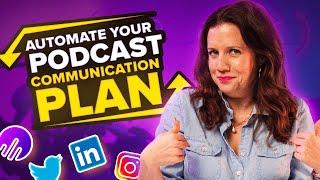 How to automate your PODCAST communication Plan ? [Distribution, Social Media, Videos...] - Ausha 