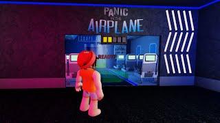 Roblox ESCAPE ROOM Panic In The Airplane Walkthrough (English)