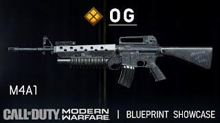 Modern Warfare Blueprints: OG (M4A1)