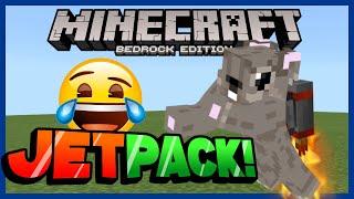 JETPACK NUR mit Commands!  Minecraft Bedrock Tutorial