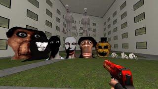 Trying To Beat Scp096, Obunga Watches, Aughh and Pinhead