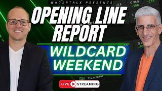 NFL Opening Line Report | 2025 NFL Playoffs | NFL Wild Card Weekend Odds | January 6, 2025