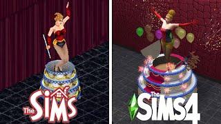  Cake Dancer : Sims 1 vs Sims 4 - Mini Comparison