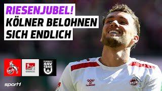 1. FC Köln - SSV Ulm | 2. Bundesliga Tore und Highlights 8. Spieltag