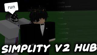 Simplity V2 FE Script Hub - ROBLOX EXPLOITING