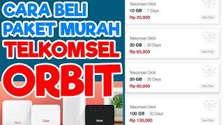 Cara Beli Paket Promo Murah Telkomsel Orbit