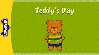 Teddy's Day | Early Learning | Phonics | Little Fox | Bedtime Stories